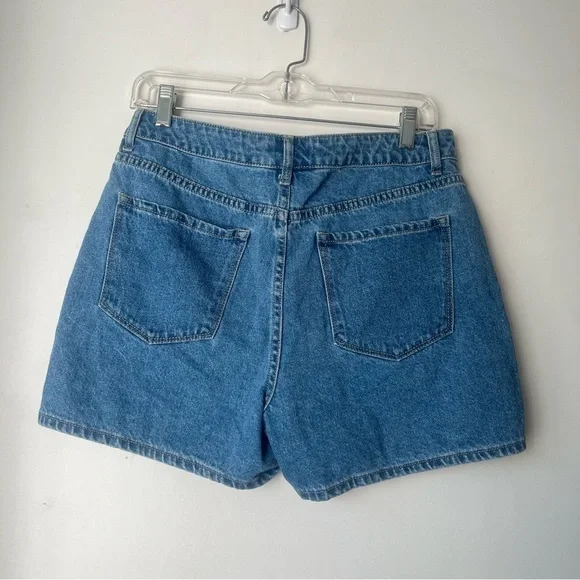 Forever 21 Embroidered Yin Yang Denim Shorts M - Picture 10 of 10